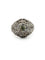 52 Bague vintage en or blanc et diamants taille ancienne 58 Facettes 517/26 B