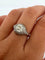 52 Art déco - Bague en platine avec diamants 58 Facettes 512/26 E