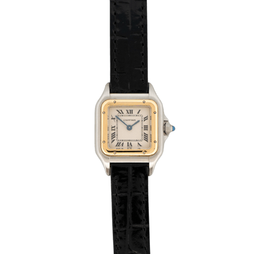 Cartier Panthère - Montre SM acier et or jaune cadran ivoire 58 Facettes 559