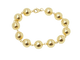 Bracelet marseillais boules 12 mm en or jaune 58 Facettes 31239