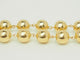 Bracelet marseillais boules 12 mm en or jaune 58 Facettes 31239