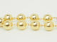 Bracelet marseillais boules 12 mm en or jaune 58 Facettes 31239