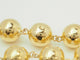Bracelet marseillais boules 12 mm en or jaune 58 Facettes 31239