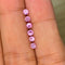 AITCHES Embrace - Bracelet tennis en or rose et saphirs roses 58 Facettes GBT1017RG
