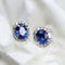 AITCHES One of A Kind - Boucles d'oreilles en or blanc, saphirs et diamants 58 Facettes GER1017WG-2