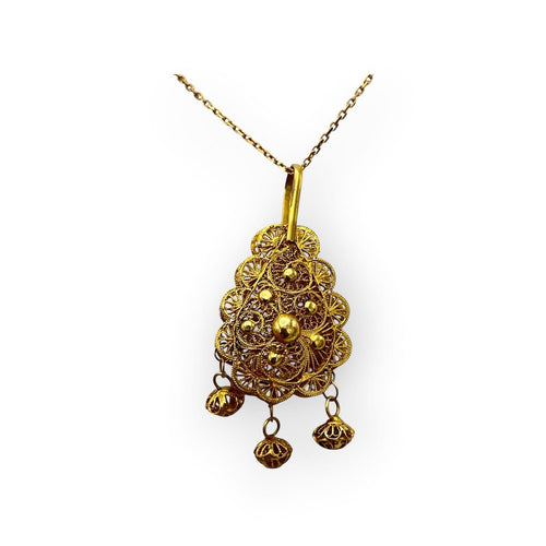 Pendentif oriental en or jaune 58 Facettes 330099344
