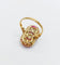 47 Bague marquise Art déco en or 18K, platine, diamants et rubis 58 Facettes A07788