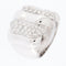 54 Bague moderne italienne en or blanc 18 carats et diamants 58 Facettes A1851