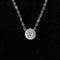 Embrace - Collier halo en or blanc 18K et diamants 58 Facettes GPD1021WG-2