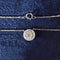 Embrace - Collier halo en or blanc 18K et diamants 58 Facettes GPD1021WG-2