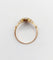 56.5 Bague marquise victorienne en or rose 18k et diamants 58 Facettes A07789