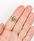 Bague 56.5 Bague marquise victorienne en or rose 18k et diamants 58 Facettes A07789