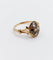Bague 56.5 Bague marquise victorienne en or rose 18k et diamants 58 Facettes A07789