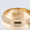59.5 Bague italienne en or jaune 18 carats avec diamant 58 Facettes A1754