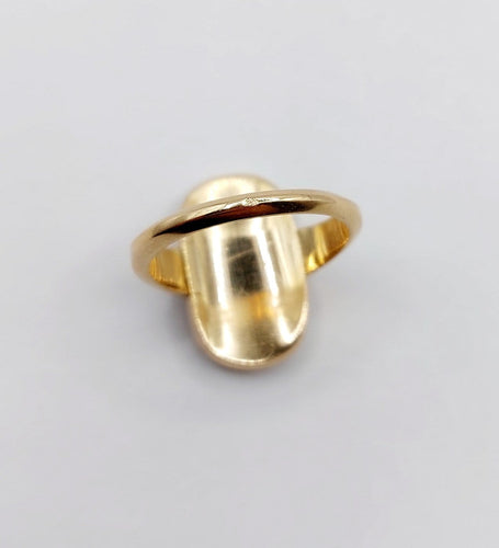 Bague 52 Bague victorienne à secret en or 18K et perles 58 Facettes A07791