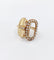 Bague 52 Bague victorienne à secret en or 18K et perles 58 Facettes A07791