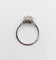 Bague 60.5 Bague solitaire Art déco en or blanc et platine avec diamant 58 Facettes A07744