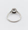 Bague 60.5 Bague solitaire Art déco en or blanc et platine avec diamant 58 Facettes A07744