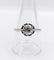 Bague 60.5 Bague solitaire Art déco en or blanc et platine avec diamant 58 Facettes A07744