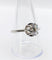 Bague 60.5 Bague solitaire Art déco en or blanc et platine avec diamant 58 Facettes A07744
