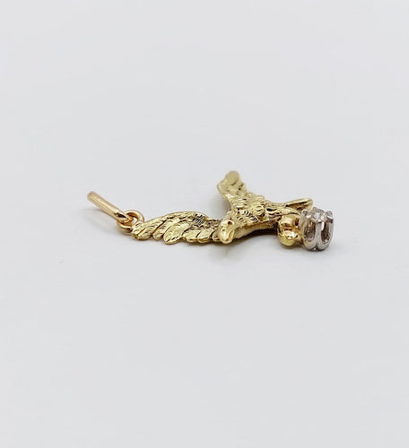 Pendentif Pendentif victorien aigle en or 18k et diamant 58 Facettes A07737