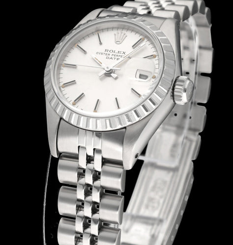 Montre Rolex - Montre Oyster Perpetual Lady Date 69240 en acier 58 Facettes ROL/LDJ/724