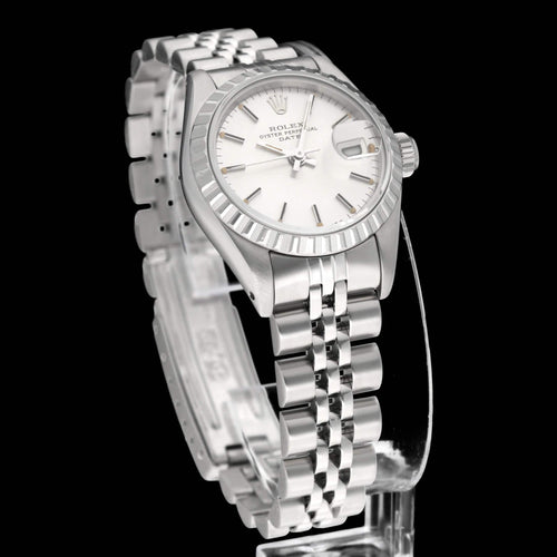 Montre Rolex - Montre Oyster Perpetual Lady Date 69240 en acier 58 Facettes ROL/LDJ/724