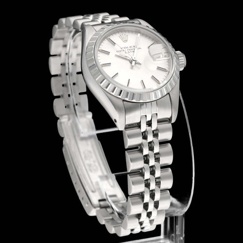 Montre Rolex - Montre Oyster Perpetual Lady Date 69240 en acier 58 Facettes ROL/LDJ/724
