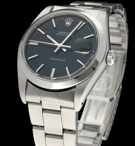 Montre Rolex - Montre Oysterdate Precision 6694 en acier 58 Facettes ROL/OPR/216