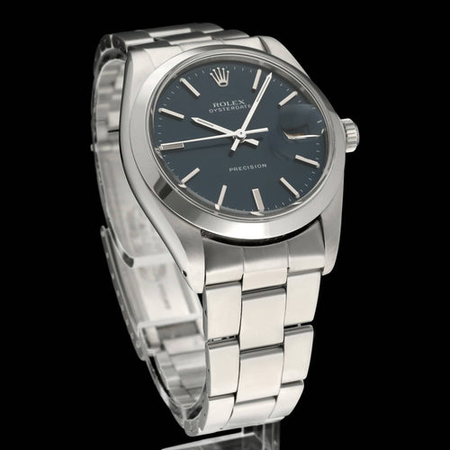 Montre Rolex - Montre Oysterdate Precision 6694 en acier 58 Facettes ROL/OPR/216