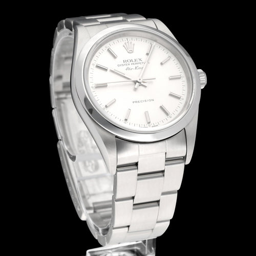 Montre Rolex - Montre Air King Precision 14000M en acier 58 Facettes ROL/AIK/240
