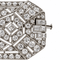 Broche Art déco - Broche en platine et diamants 58 Facettes 1.0001669/1