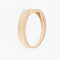 Bague 54 Bague d'amour en or jaune 18 carats et diamant 58 Facettes A1833