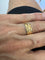 Bague 57 Bague semainier 7 anneaux en or jaune 58 Facettes Bague