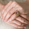 Bague 50 Bague dôme ajourée en or rose, platine et rubis birman 58 Facettes LMB-358