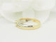 Bague 56 Bague vintage saphir en or jaune et blanc 18 kt 58 Facettes 33810