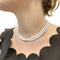 Collier Van Cleef & Arpels Avignon - Collier en or blanc et diamants 58 Facettes 35983