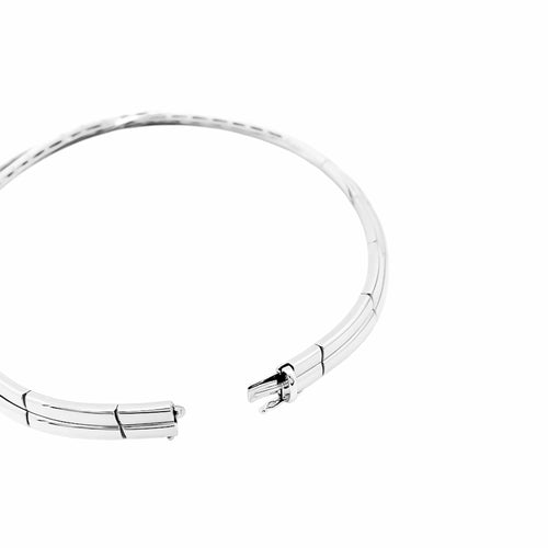 Collier Van Cleef & Arpels Avignon - Collier en or blanc et diamants 58 Facettes 35983