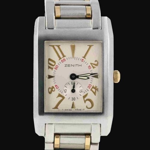 Montre Zenith - Montre Port Royal en acier et or jaune 58 Facettes MT44331