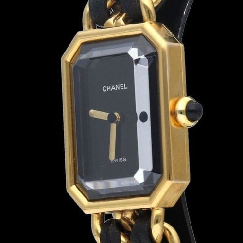 Montre Chanel - Montre Première taille L plaqué or 58 Facettes MT48082