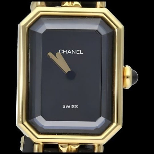 Montre Chanel - Montre Première taille S plaqué or 58 Facettes MT45756