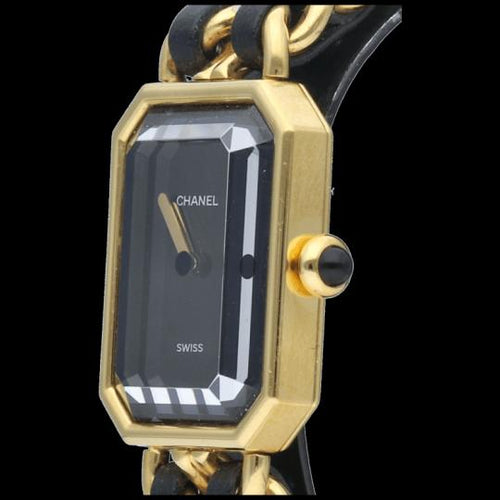 Montre Chanel - Montre Première taille S plaqué or 58 Facettes MT45756