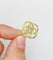 Pendentif Pendentif infini Art nouveau en or 18K et diamant taille rose 58 Facettes A07730