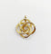 Pendentif Pendentif infini Art nouveau en or 18K et diamant taille rose 58 Facettes A07730