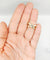 Bague 51 Bague rétro en or 18K et diamants 58 Facettes A07723