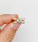 Bague 51 Bague rétro en or 18K et diamants 58 Facettes A07723