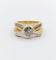 Bague 51 Bague rétro en or 18K et diamants 58 Facettes A07723
