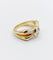 Bague 51 Bague rétro en or 18K et diamants 58 Facettes A07723