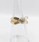Bague 51 Bague rétro en or 18K et diamants 58 Facettes A07723