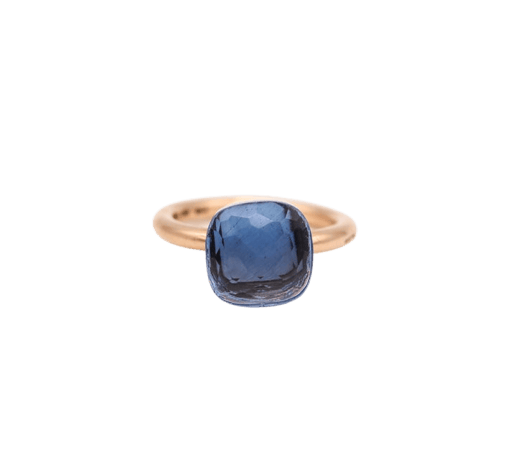 Bague 53 Pomellato Nudo Classic - Bague en or rose avec iolite 58 Facettes 535k26_M